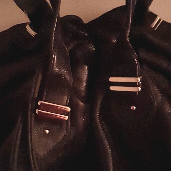 Cole Haan drawstring large hobo. - Picture 3 of 3